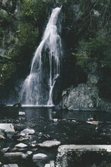 Spiegelthaler Wasserfall in Harz Mountains