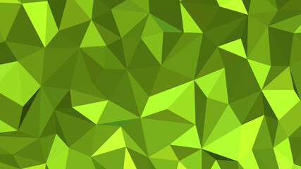Green yellow abstract background. Geometric vector illustration. Colorful 3D wallpaper.