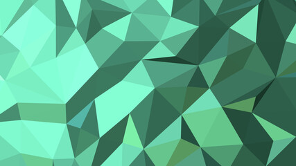 Fototapeta na wymiar Medium aquamarine abstract background. Geometric vector illustration. Colorful 3D wallpaper.