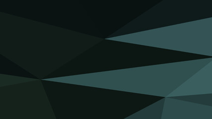 Obraz premium Dark slate gray abstract background. Geometric vector illustration. Colorful 3D wallpaper.