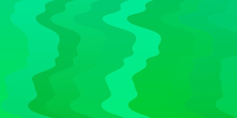 Light Green vector pattern with lines.