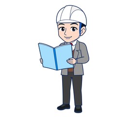 Male teacher in a gray jacketA