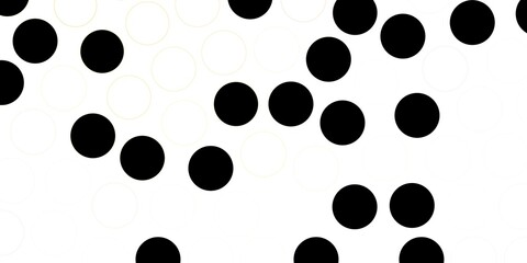 Dark Pink, Yellow vector pattern with spheres.