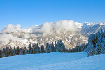 Courchevel La Tania Les Trois Vallees 3 Valleys ski area French Alps France