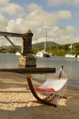 The islands and beaches of the Caribbean paradise on Antigua and Barbuda