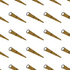 Beautiful seamless pattern with a spyglass on a white background. Marine items in a flat style.
Stock vector illustration for decor and design, textiles,
wallpaper, wrapping paper