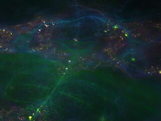 Imaginatory fractal background Image