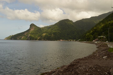 The stunning island of Dominica in the Caribbean