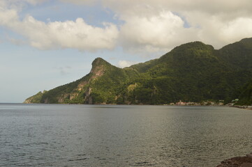 The stunning island of Dominica in the Caribbean