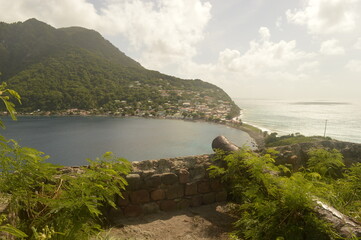 The stunning island of Dominica in the Caribbean