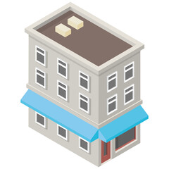 
Commercial building shopping arcade design
