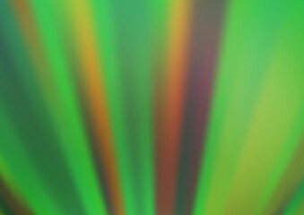 Light Green, Yellow vector abstract blurred background.