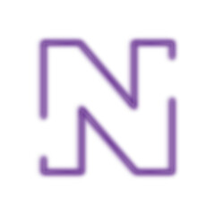 
Neon letter having capital n shape
