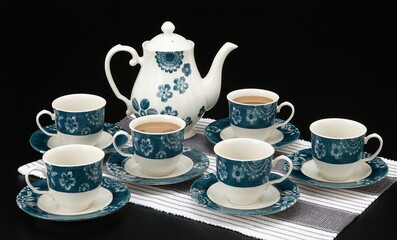 cup of tea and teapot