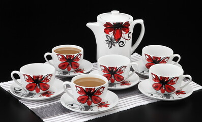 cup of tea and pot