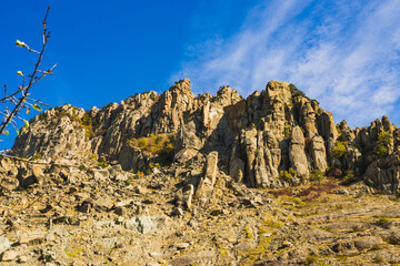 Demerdzhi. Valley of Ghosts. Crimea. 13 October 2020