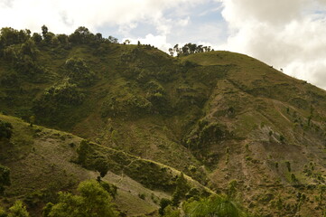 The poor city of Port Au Prince in Haiti after the devastating earthquake 
