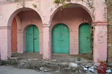 The poor city of Port Au Prince in Haiti after the devastating earthquake 