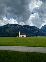 swiss mountain landscape