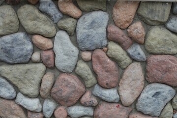 part of a stone wall, for background or texture