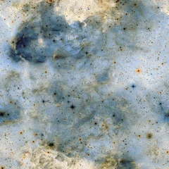 Fotobehang Nasa Outer space naadloos patroon. Blauwe samenvatting
