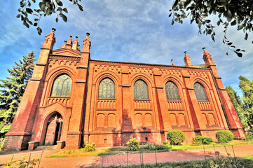 Fototapeta na wymiar Kościół pw. św. Karola Boromeusza w Żyrardowie