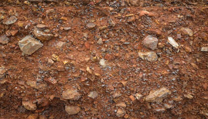 layer of asphalt road structure include laterite soil,skeletal soils,crushed stone.