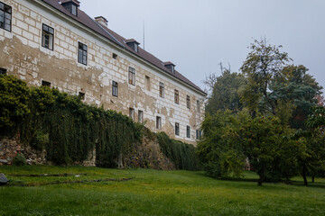 Vimperk (Winterberg) castle, Renaissance chateau in the national park and protected landscape area of Sumava, South Bohemia, Czech Republic