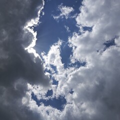 clouds in the sky