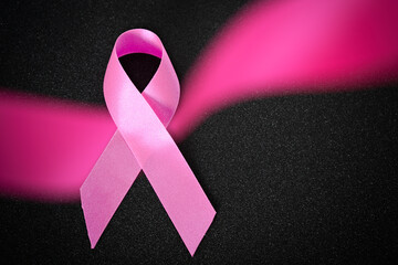 Pink ribbon, Breast cancer awareness symbo
