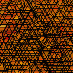 abstract vector stained-glass mosaic background