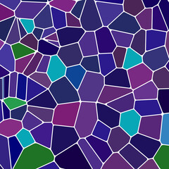 abstract vector stained-glass mosaic background