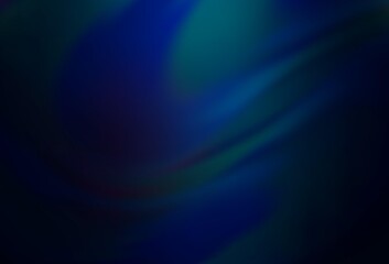 Dark BLUE vector abstract blurred background.