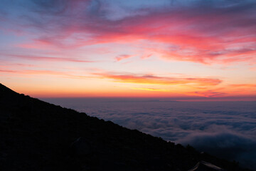 樽前山雲海１７