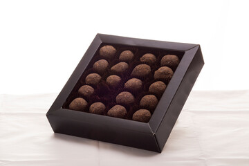 Date balls in black package