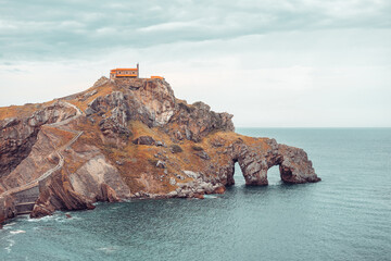 Gaztelugatxe island on Vizcaya, Spain