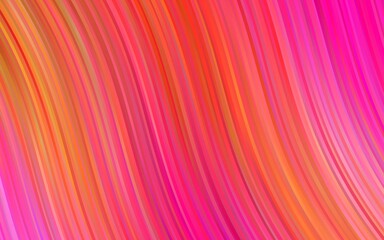 Light Pink, Yellow vector template with lava shapes.