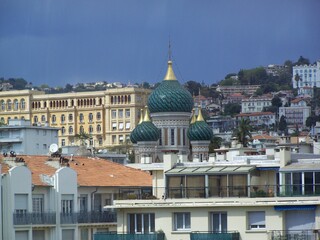 Fototapeta premium Orthodoxe Kirche in Nizza, Frankreich