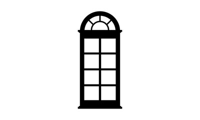 Fototapeta na wymiar Window illustration vector logo