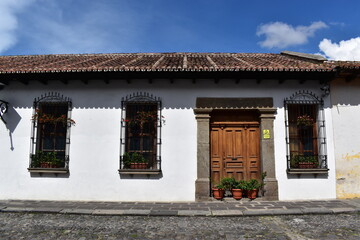 old house in the town