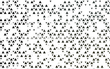 Light Black vector background with triangles.