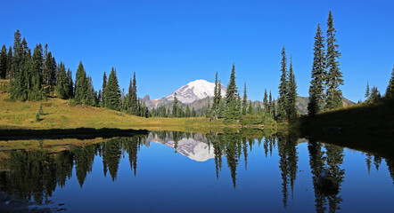 On Upper Tipsoo Lake - Mount Rainier - Washington © jerzy