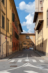 Fototapeta na wymiar Straße in Pisa