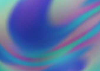 Light BLUE vector modern bokeh pattern.