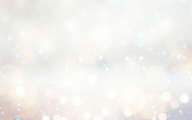 Merry Christmas and New Year holidays blurred background