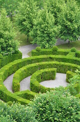 Luxembourg Labyrinth Public Green Space