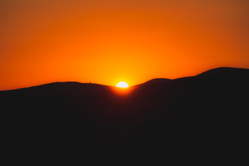 Sunset over the Texas Back Country!
