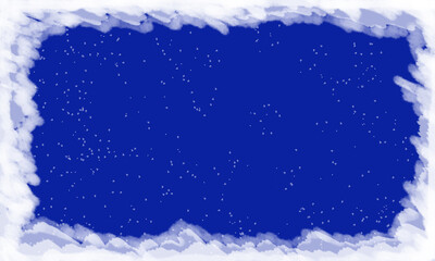 blue christmas background