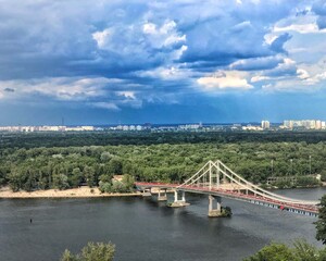 bridge over the river