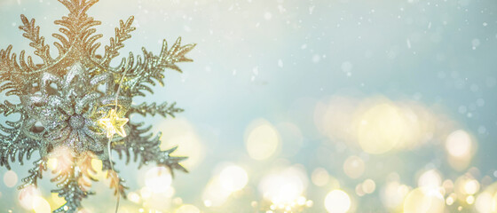 Fototapeta na wymiar Christmas and New Year holidays background.